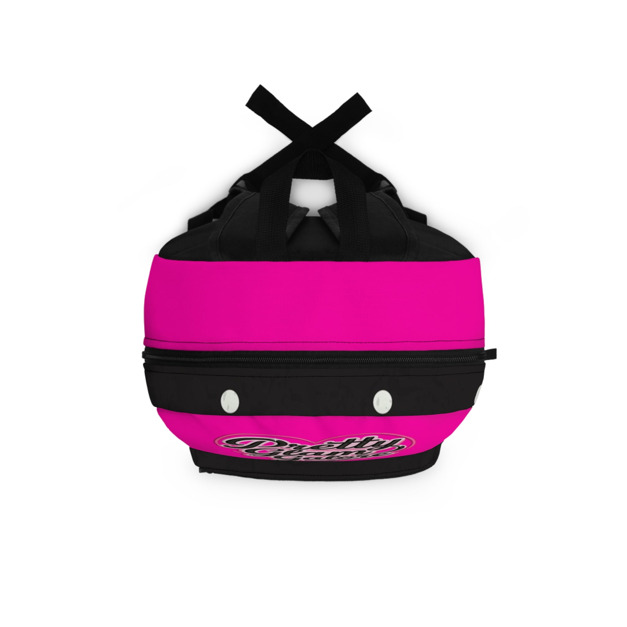 Pretty Glam Galore Polka Dot Backpack — Pink Fashion School Bag
