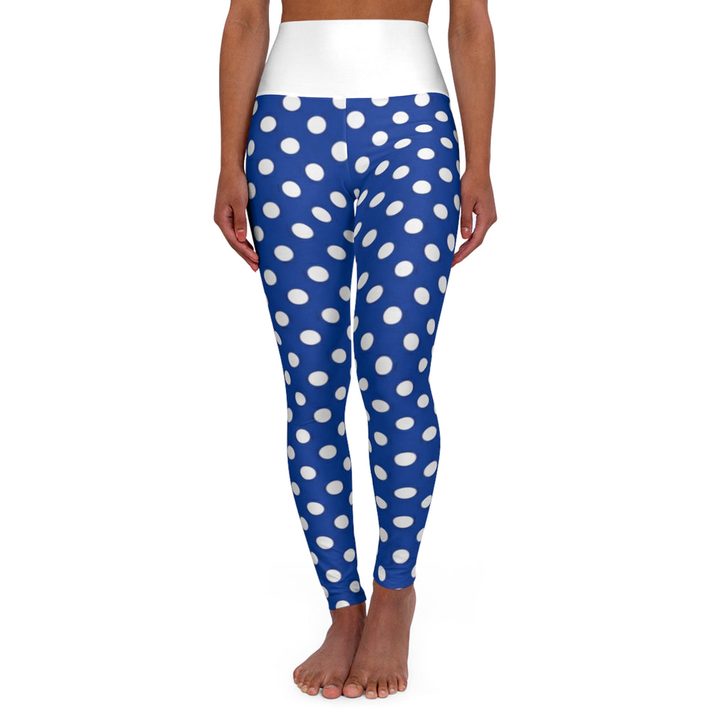 High Waisted Yoga Leggings (AOP)