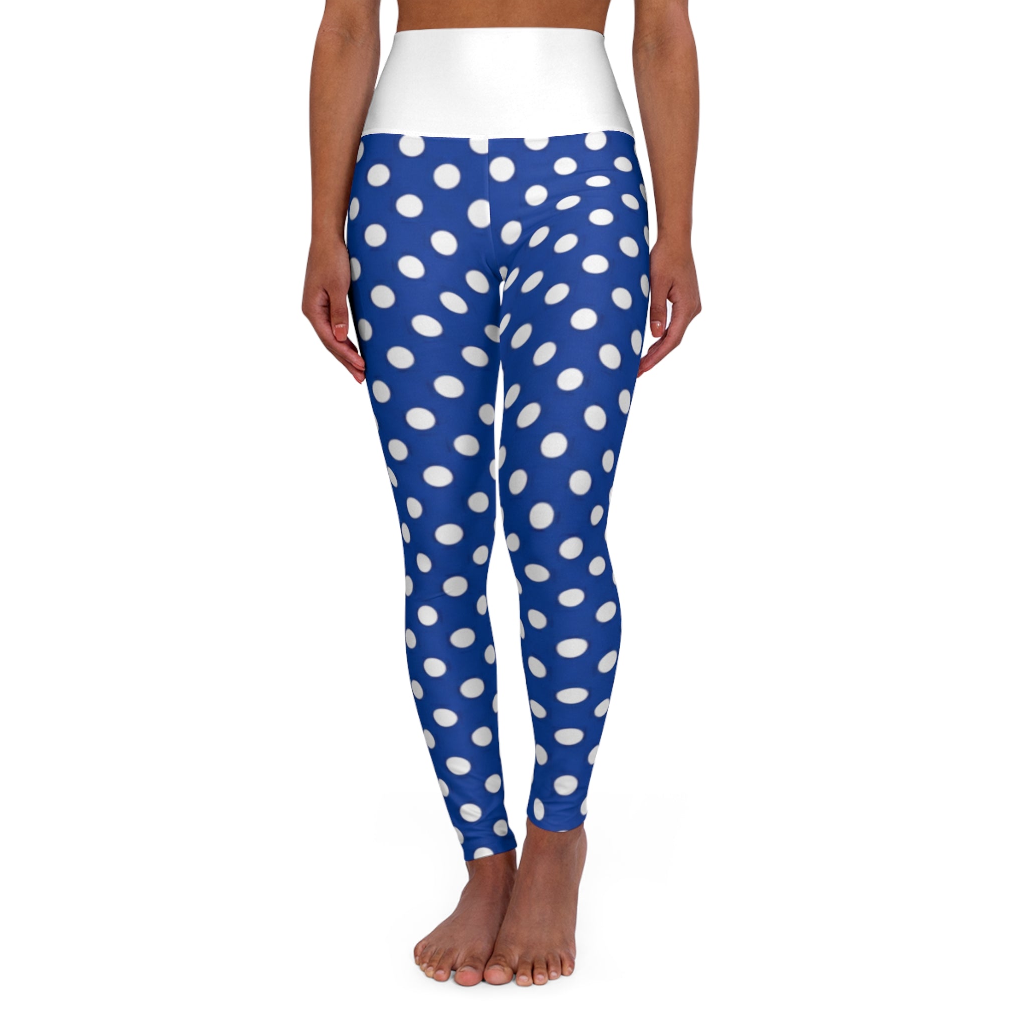 High Waisted Yoga Leggings (AOP)