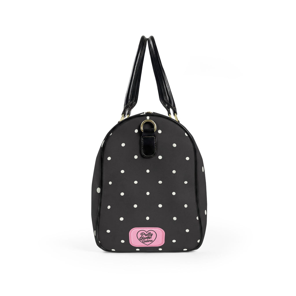 Faux Leather Travel Bag