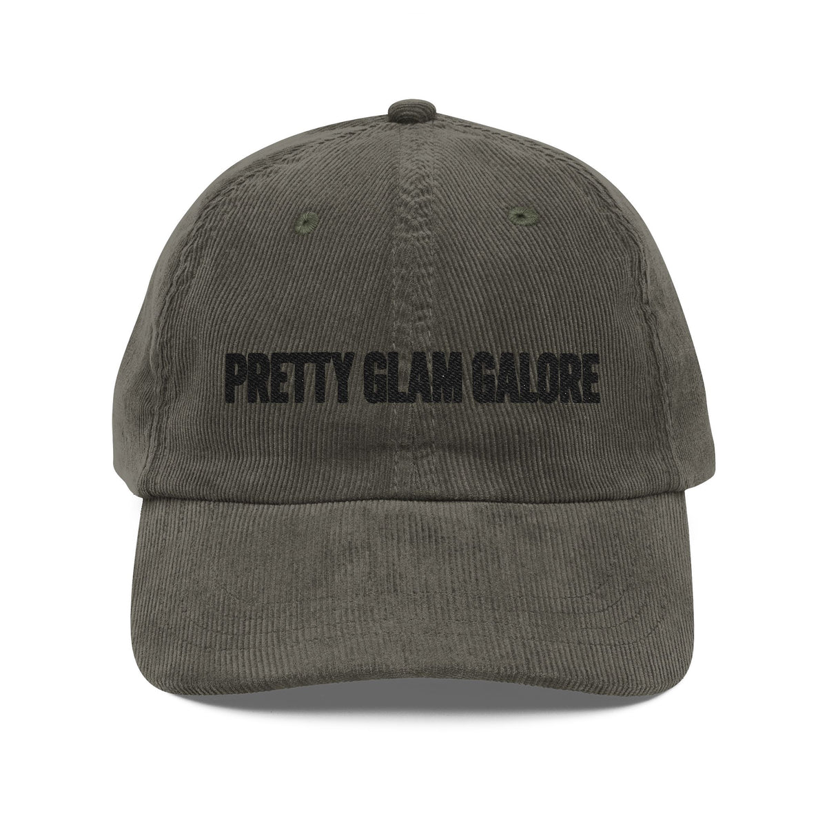 Pretty Glam Hottie Vintage Corduroy Cap
