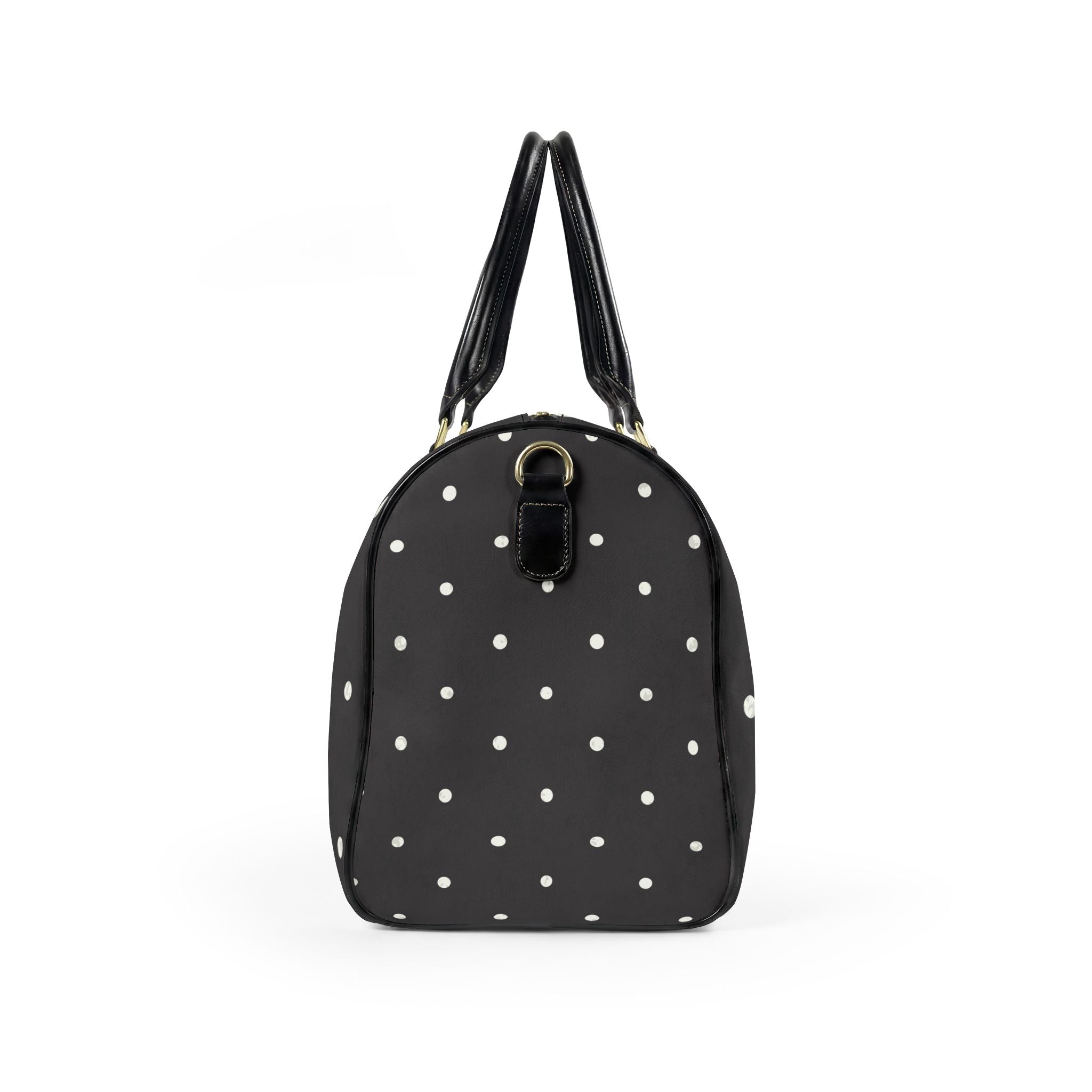 Faux Leather Travel Bag