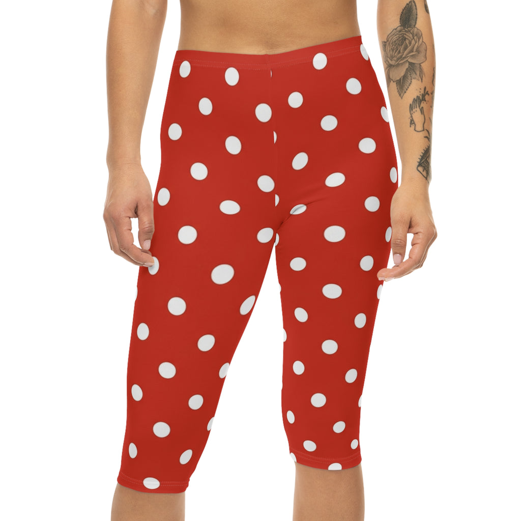 Women’s Capri Leggings (AOP)