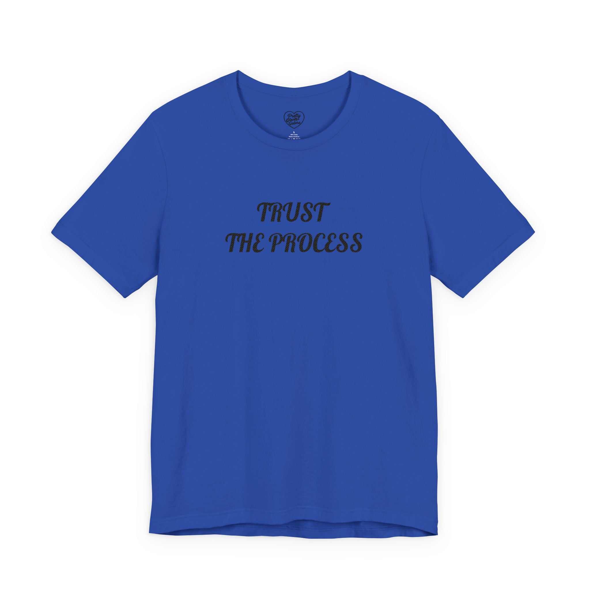 Trust the Process Tee — Inspirational Motivational White T‑Shirt