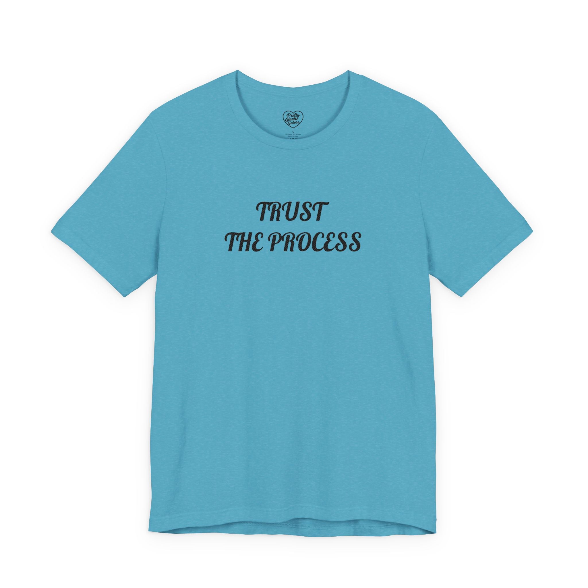 Trust the Process Tee — Inspirational Motivational White T‑Shirt