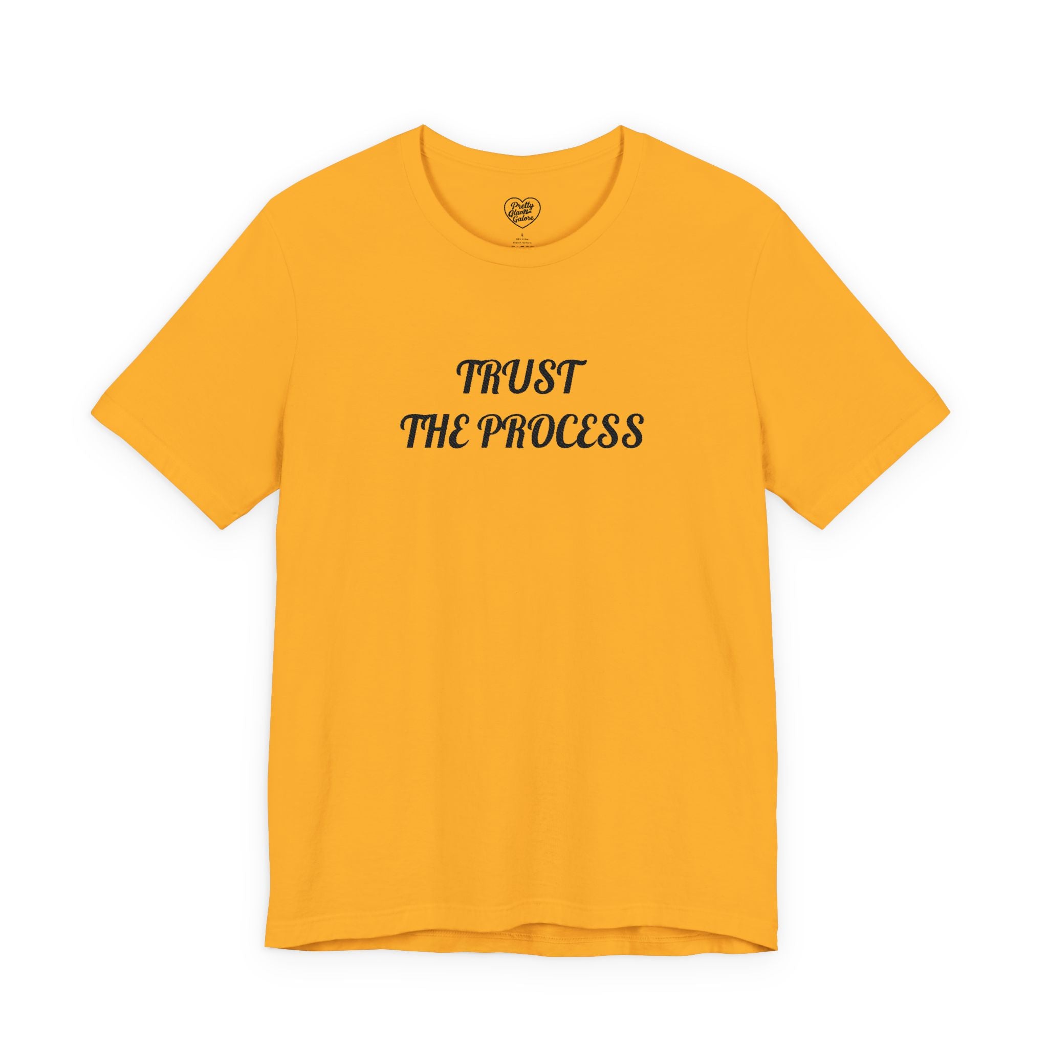 Trust the Process Tee — Inspirational Motivational White T‑Shirt