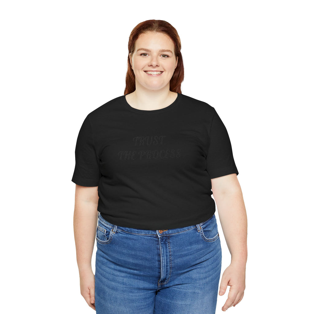 Trust the Process Tee — Inspirational Motivational White T‑Shirt