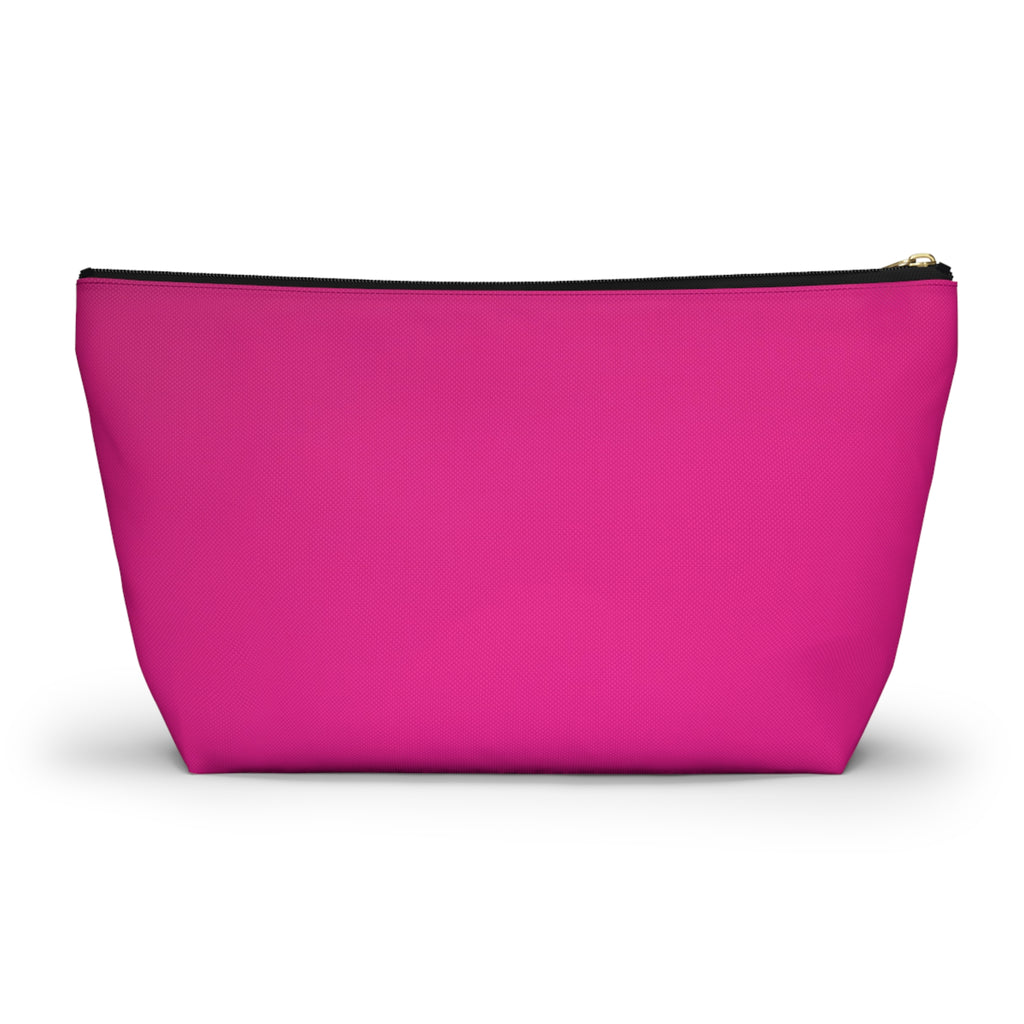 Pretty Glam Galore Heart Cosmetic Pouch — Pink Accessory Bag