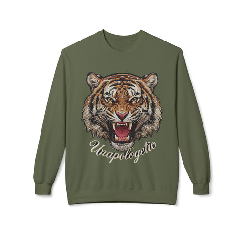 Unapologetic Tiger Crewneck Sweatshirt