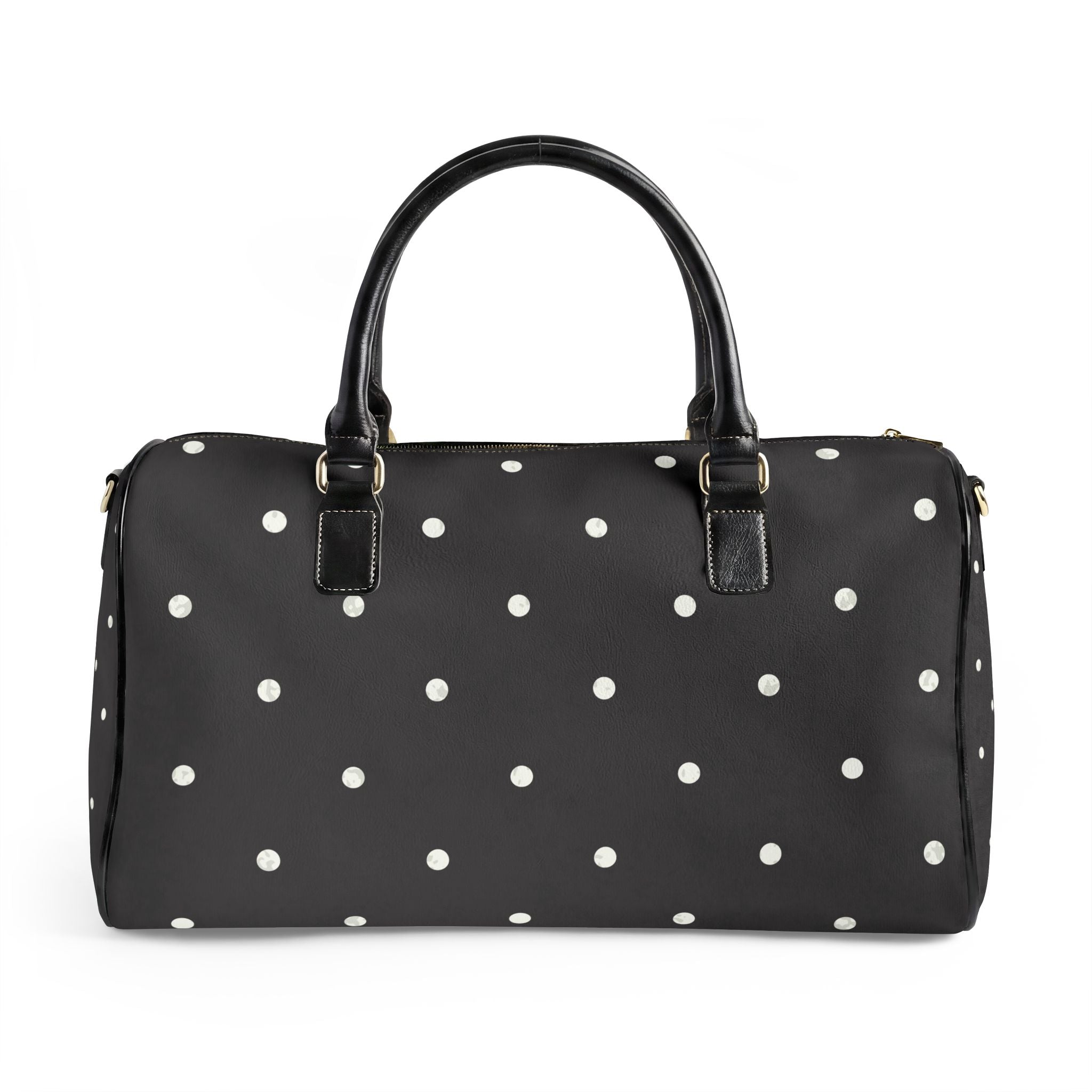 Faux Leather Travel Bag