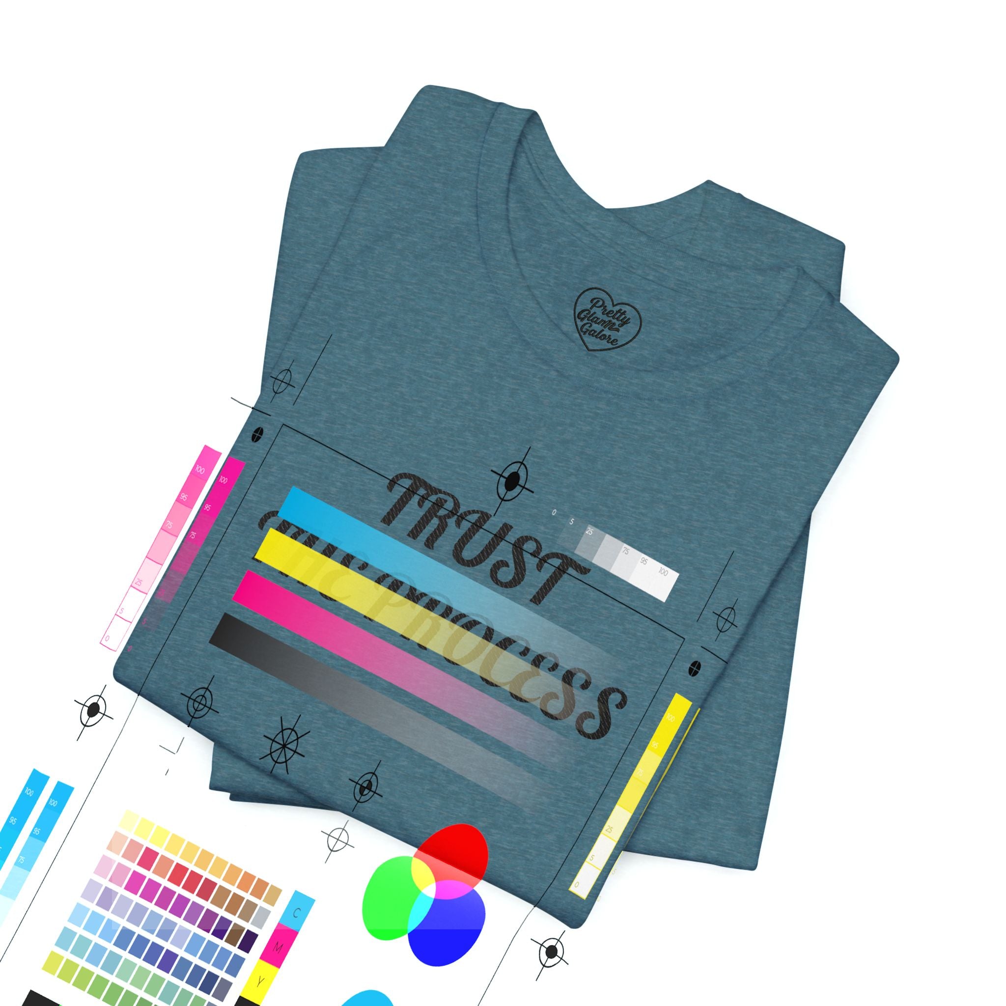 Trust the Process Tee — Inspirational Motivational White T‑Shirt