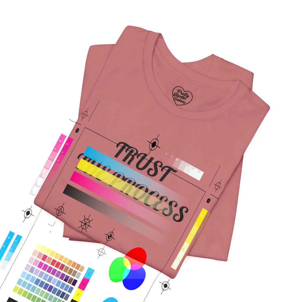 Trust the Process Tee — Inspirational Motivational White T‑Shirt