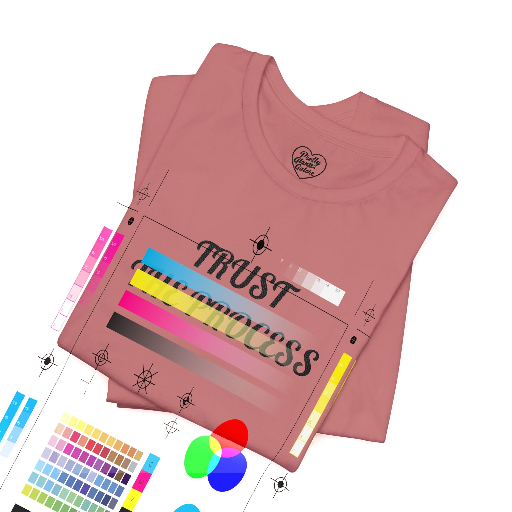 Trust the Process Tee — Inspirational Motivational White T‑Shirt