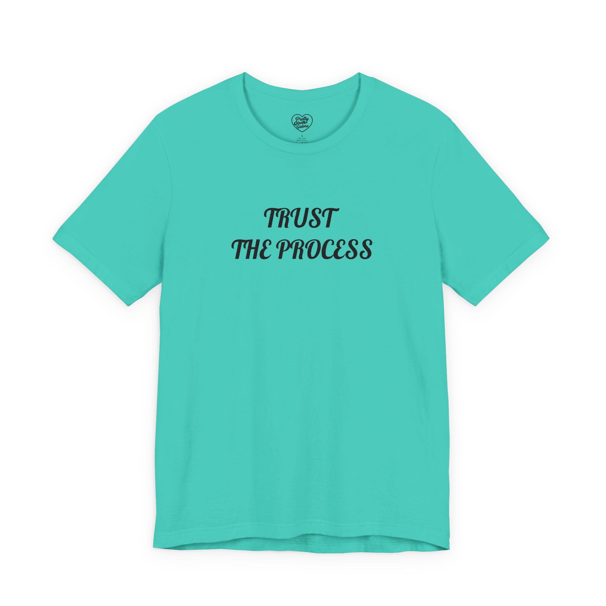 Trust the Process Tee — Inspirational Motivational White T‑Shirt