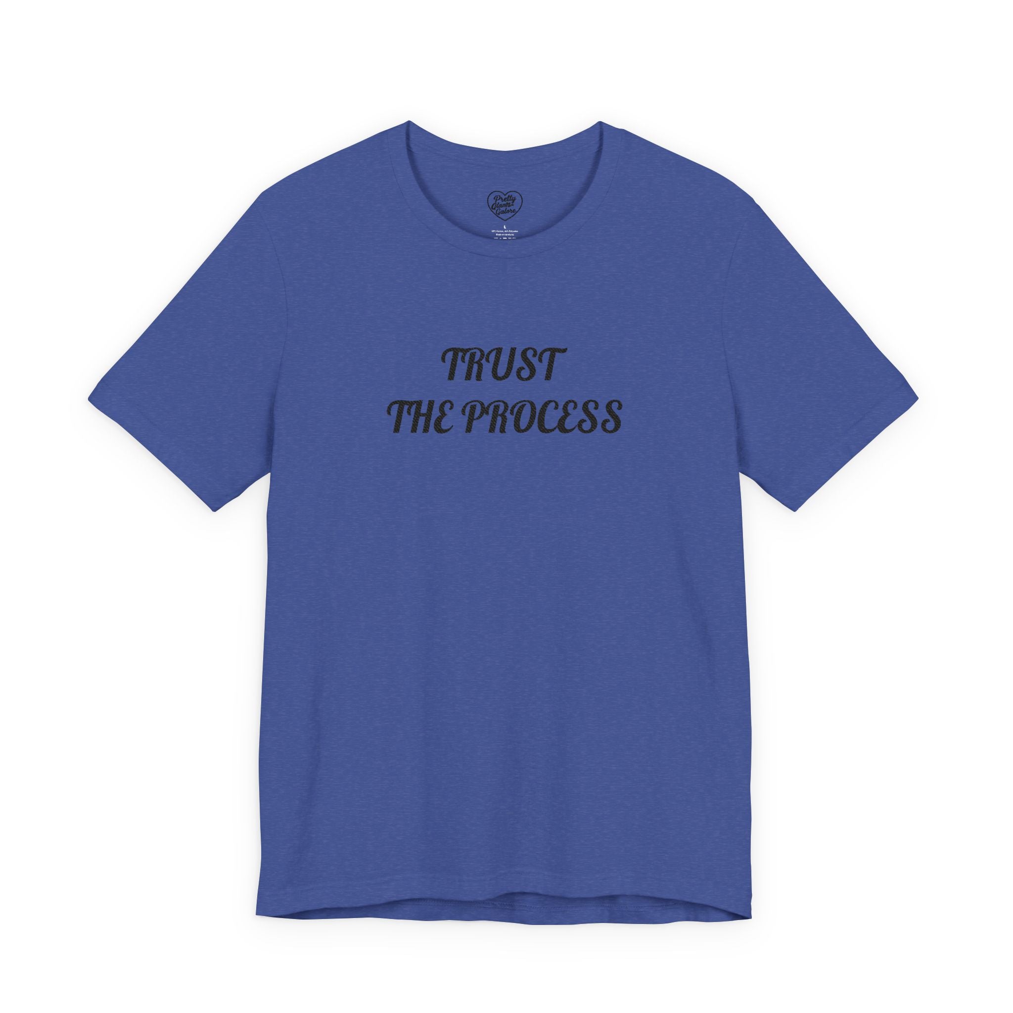 Trust the Process Tee — Inspirational Motivational White T‑Shirt