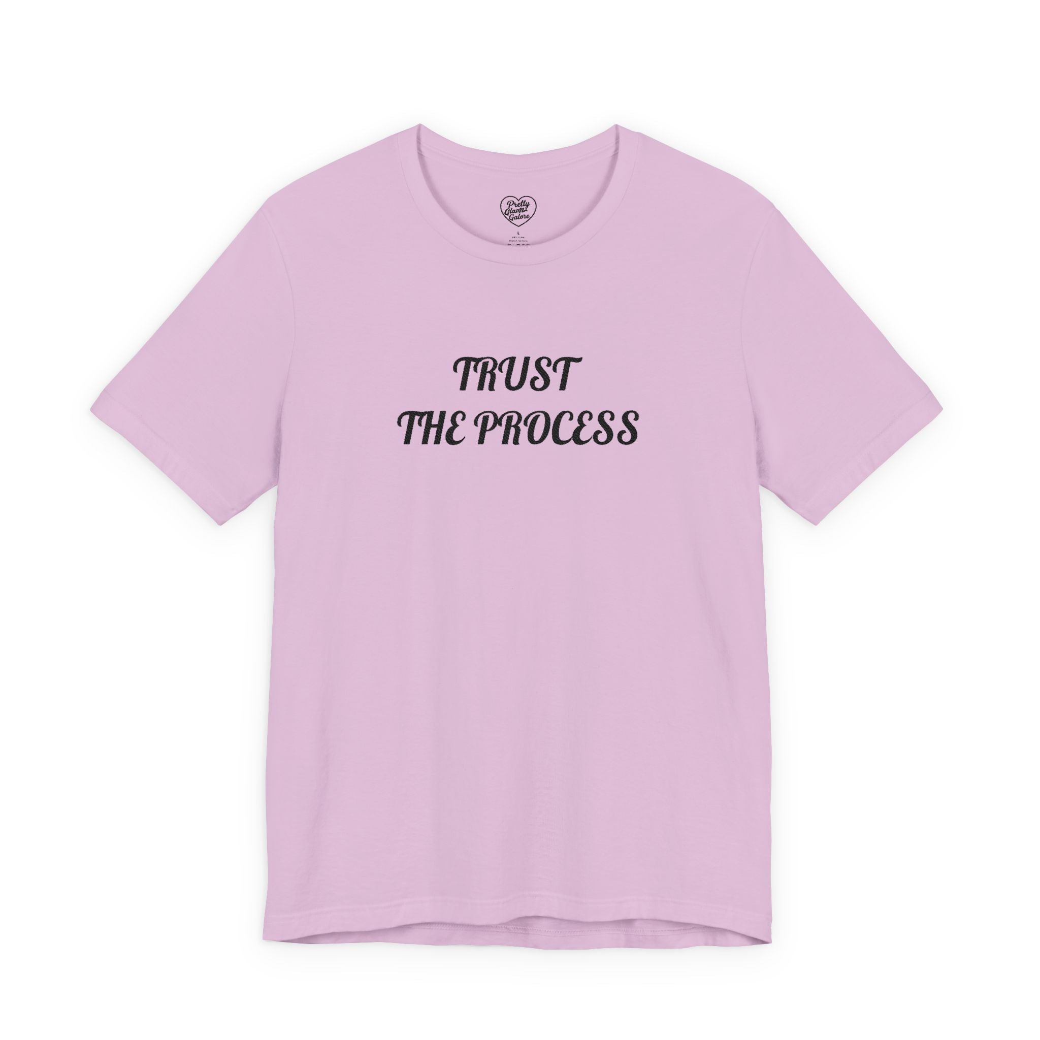 Trust the Process Tee — Inspirational Motivational White T‑Shirt