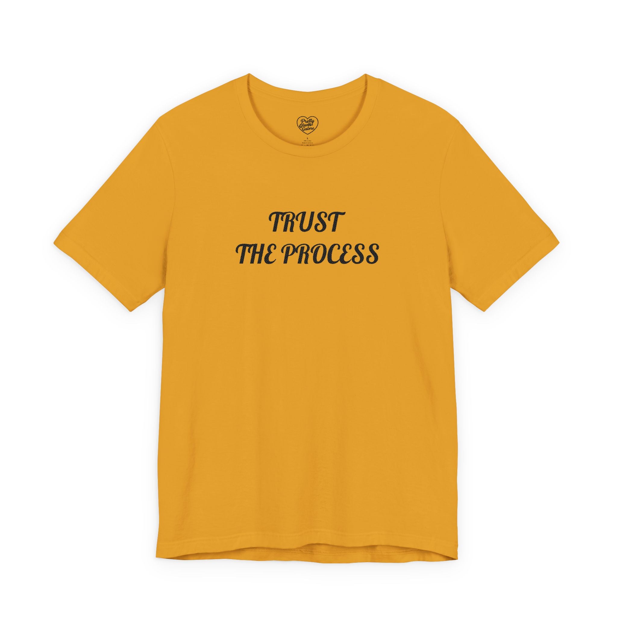 Trust the Process Tee — Inspirational Motivational White T‑Shirt