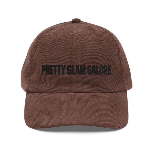 Pretty Glam Hottie Vintage Corduroy Cap