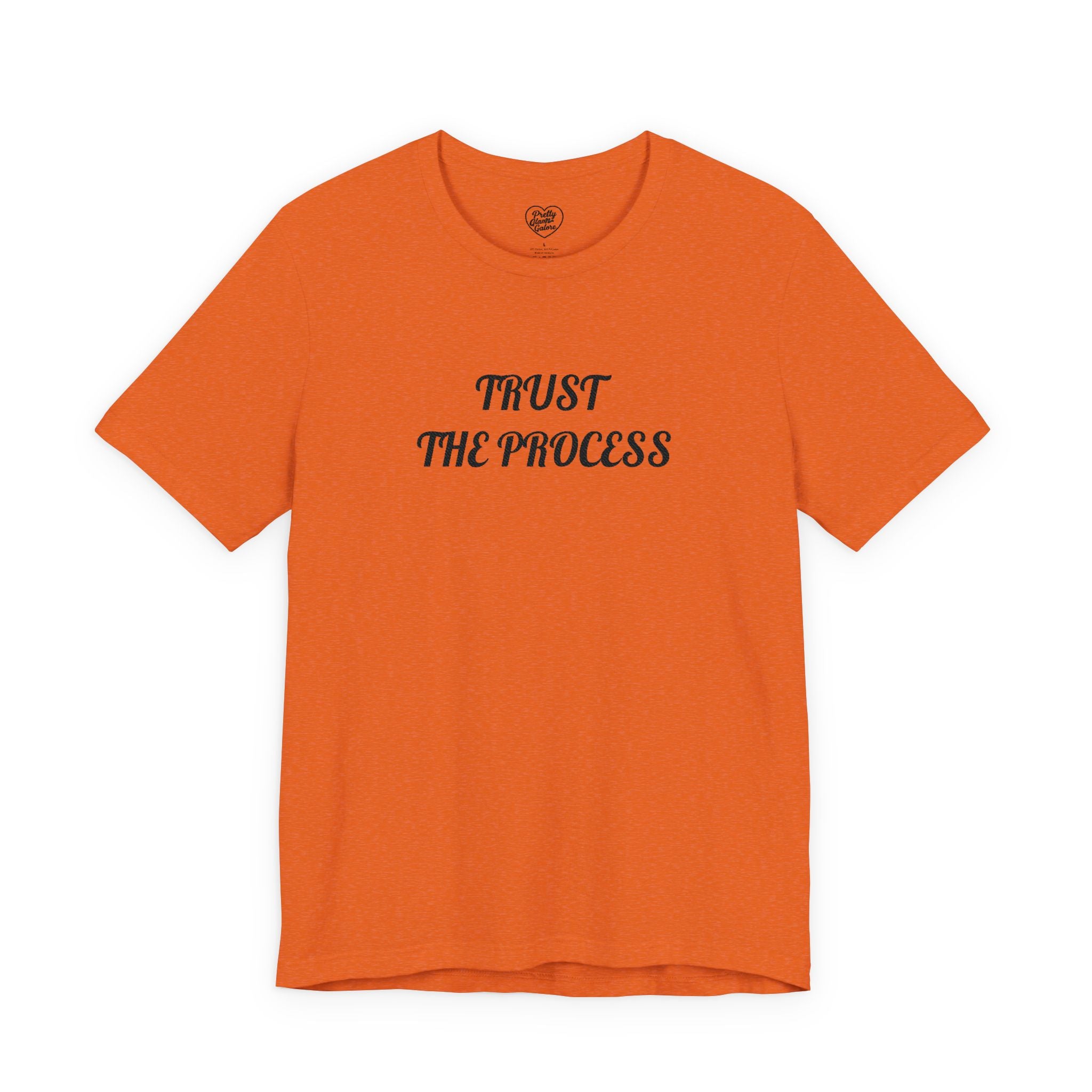 Trust the Process Tee — Inspirational Motivational White T‑Shirt