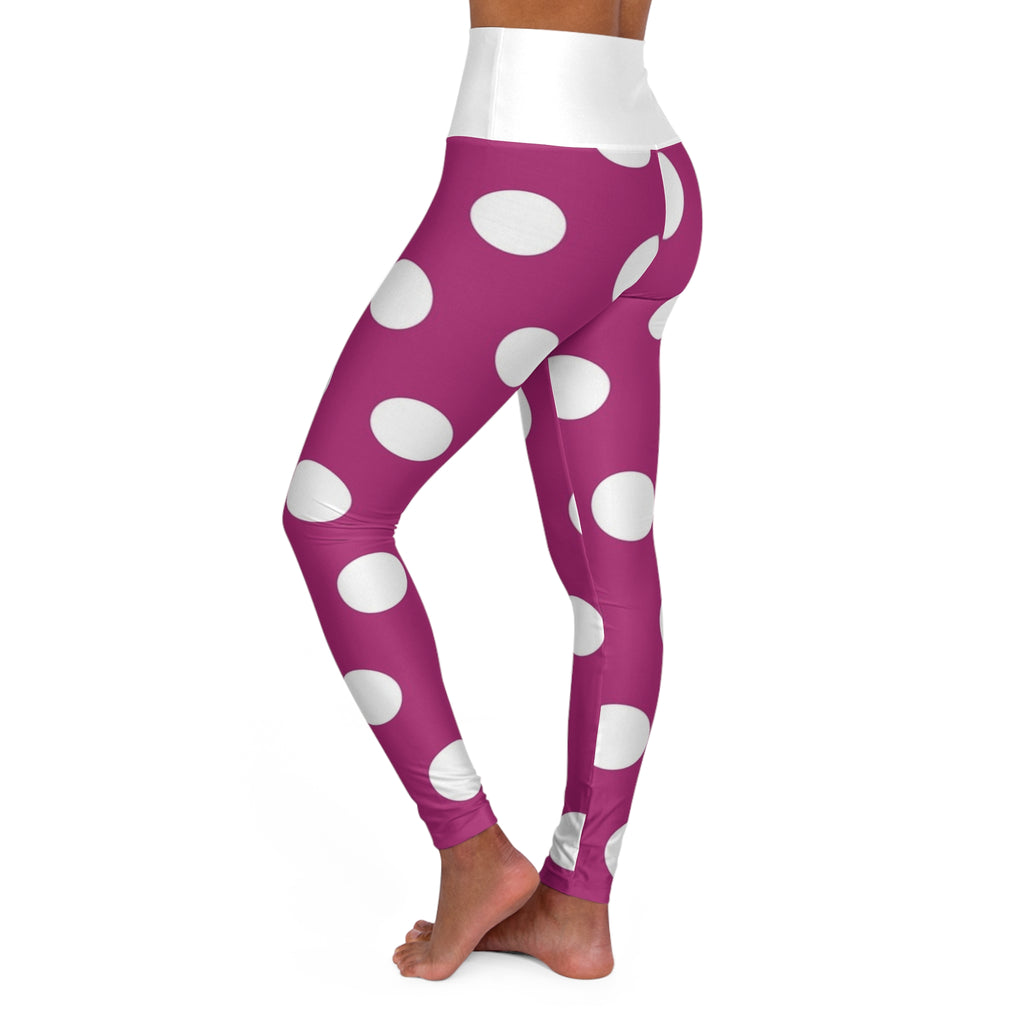 High Waisted Yoga Leggings (AOP)