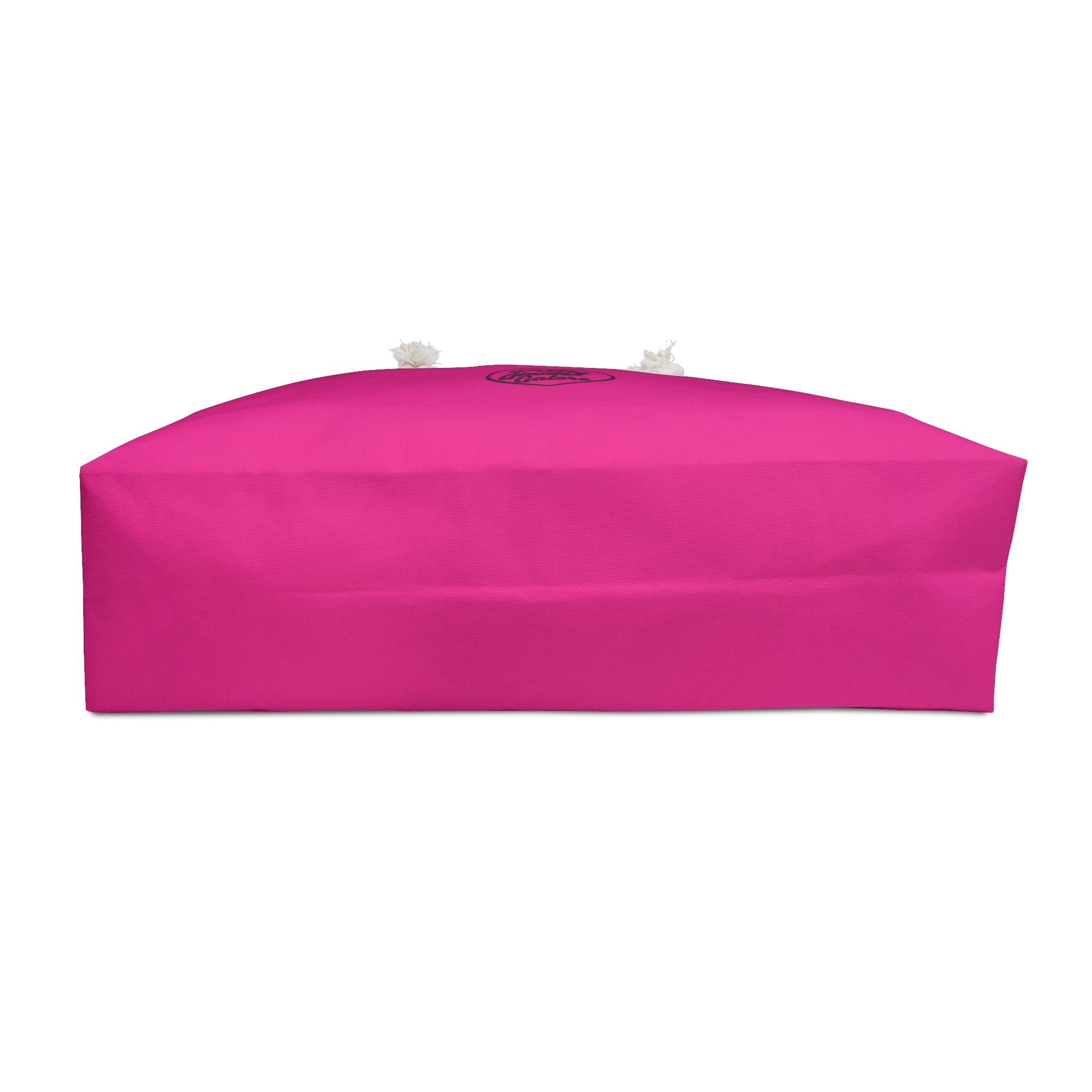 Pretty Disaster Couture Pink Weekender Bag – Large Rope-Handle Travel Tote