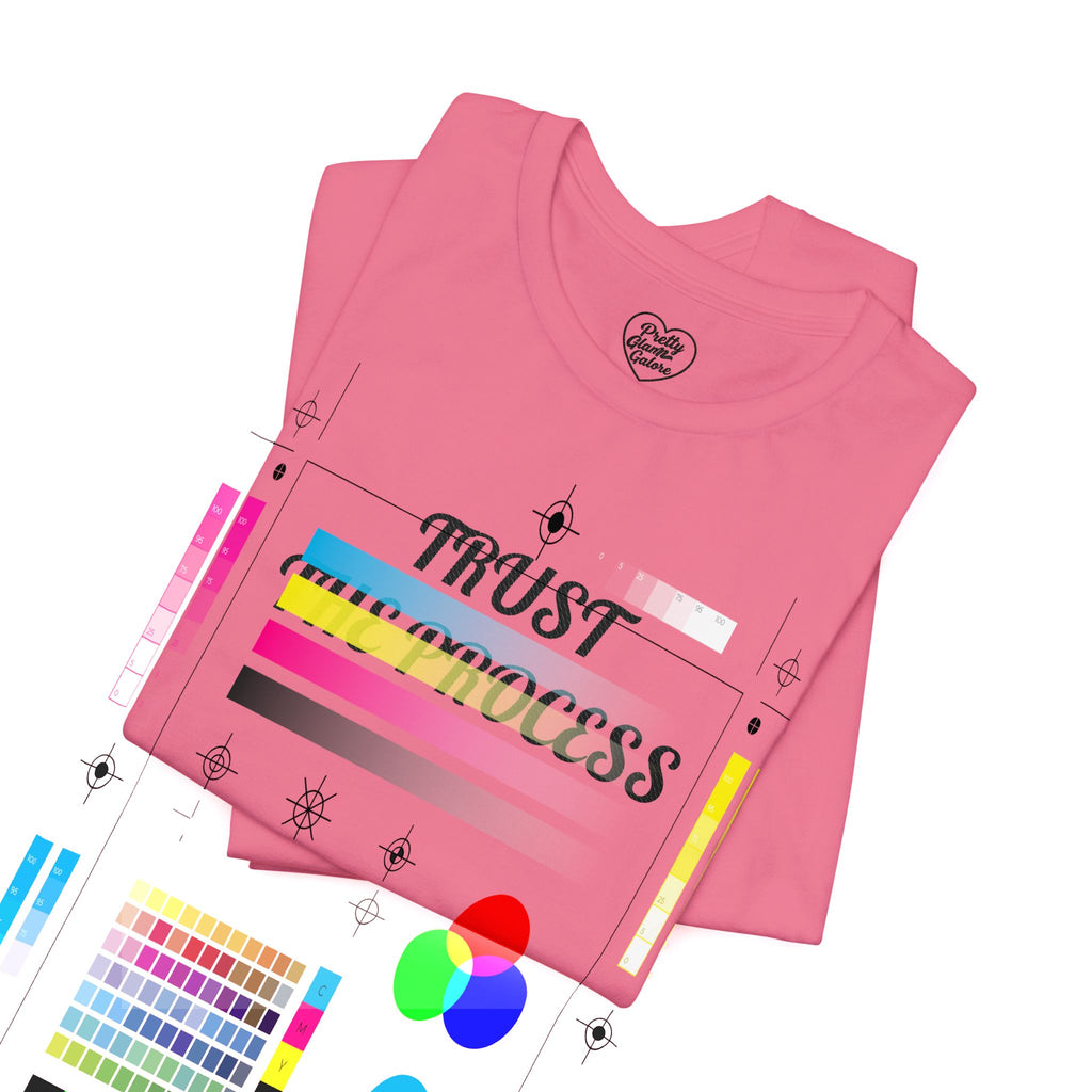 Trust the Process Tee — Inspirational Motivational White T‑Shirt