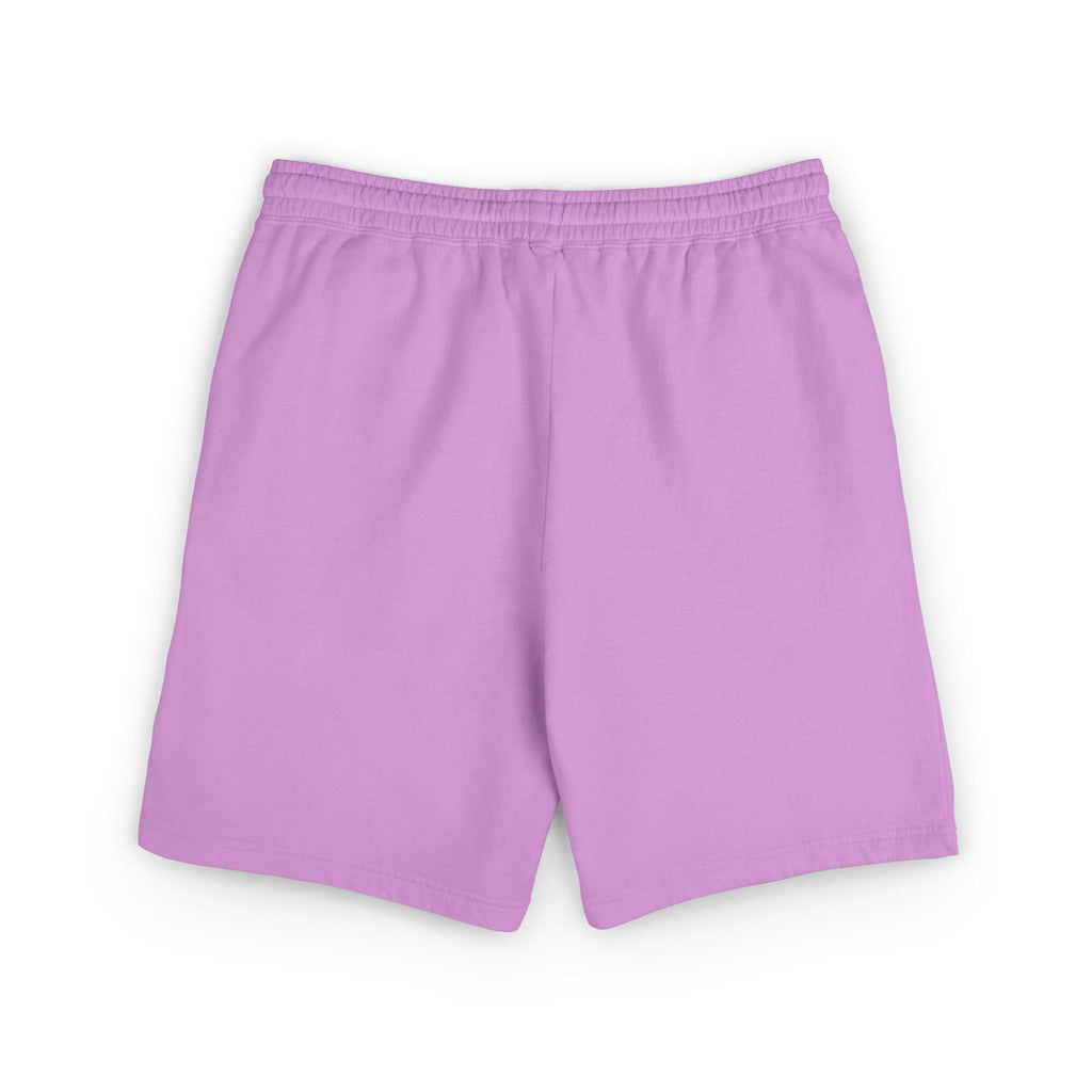 Pretty Glam Galore Fleece Sweat Shorts — Lightweight Garment-Dyed Lounge Shorts