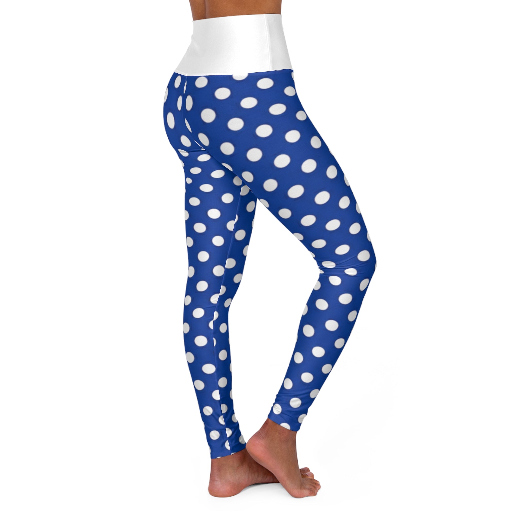 High Waisted Yoga Leggings (AOP)