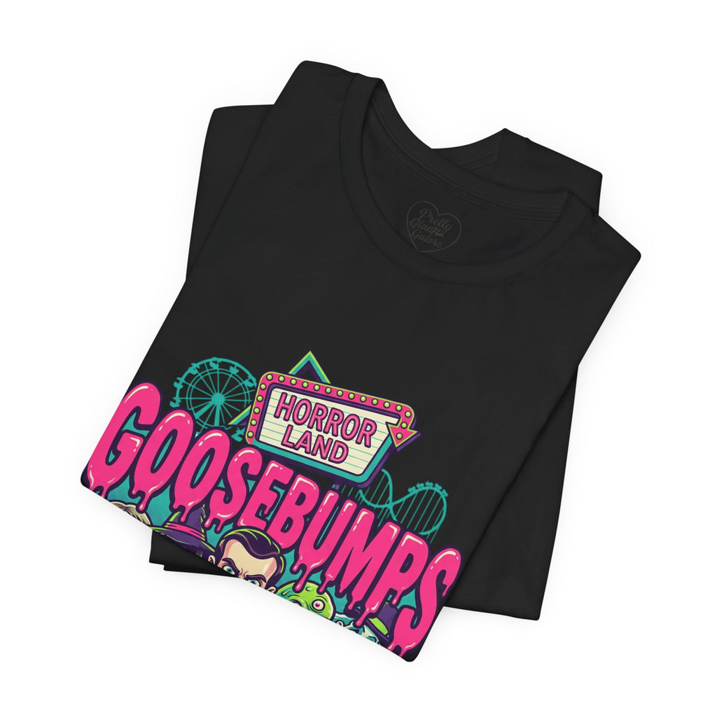Goosebumps Horrorland Graphic Tee - Retro Scary Monsters T-Shirt