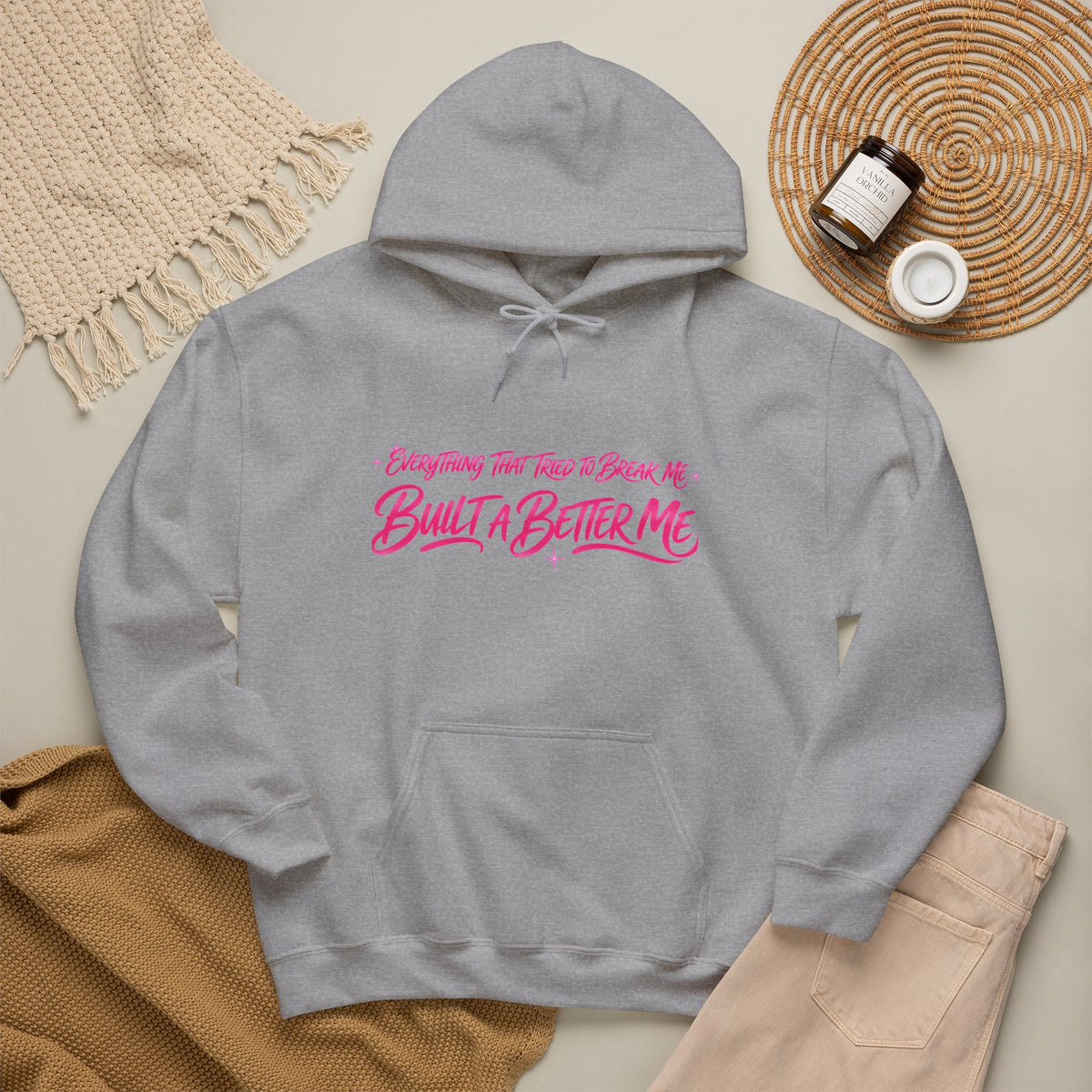 PINK HOODIE