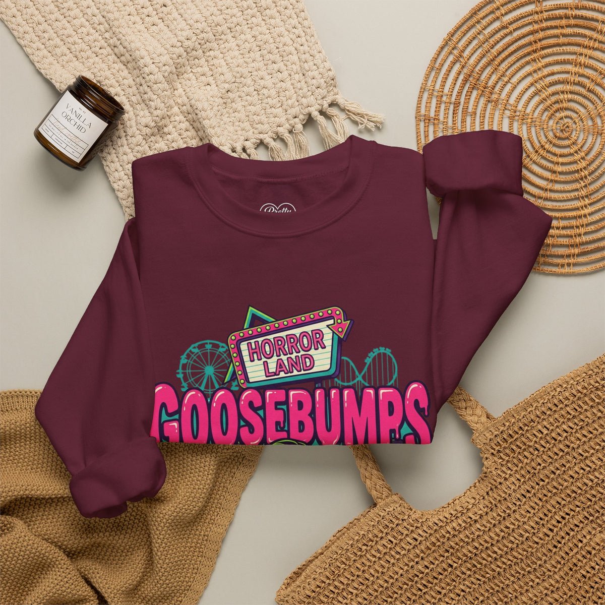 Goosebumps HorrorLand Crewneck Sweatshirt