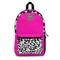 Pretty Glam Galore Pink Backpack – Cute Stylish School & Travel Bag
