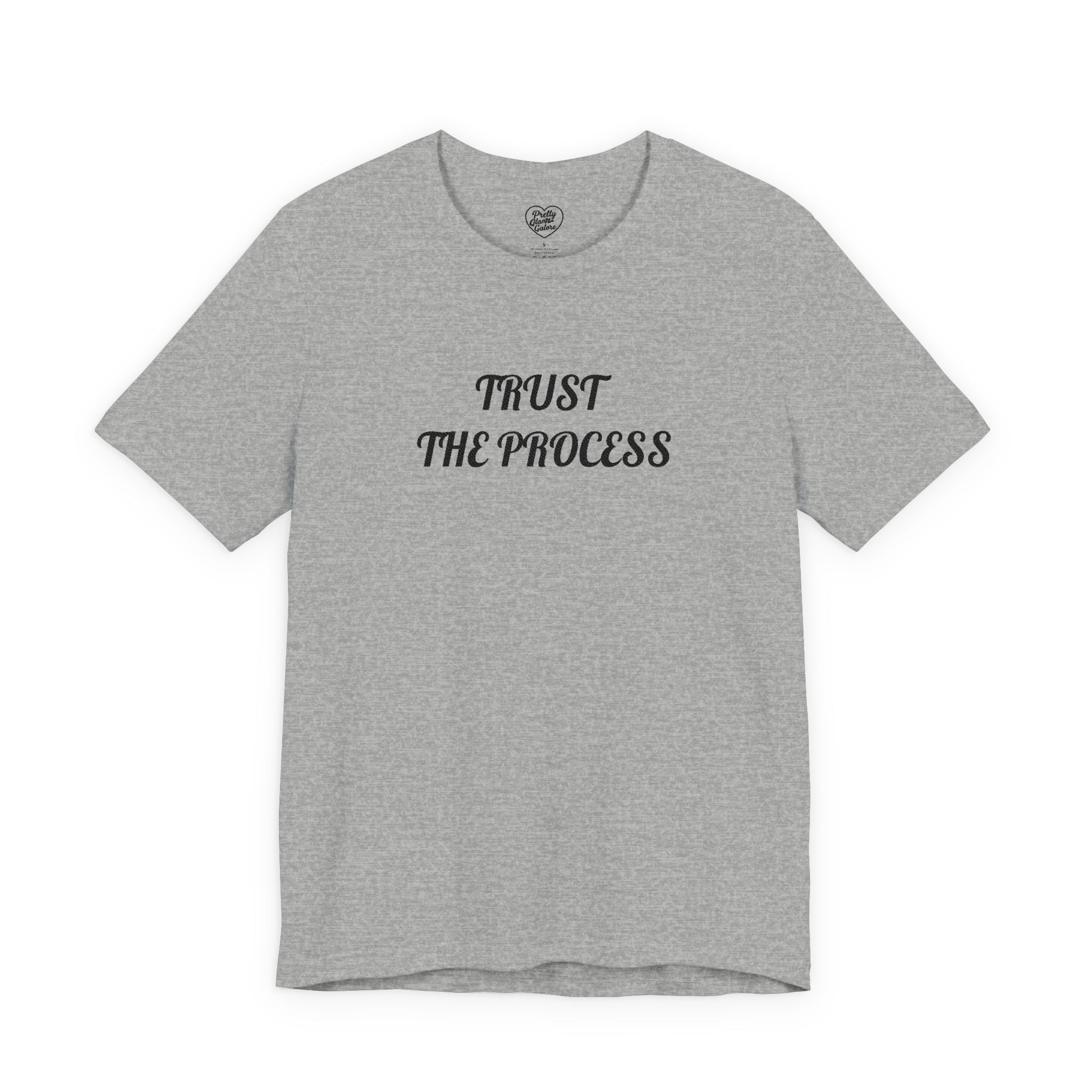 Trust the Process Tee — Inspirational Motivational White T‑Shirt