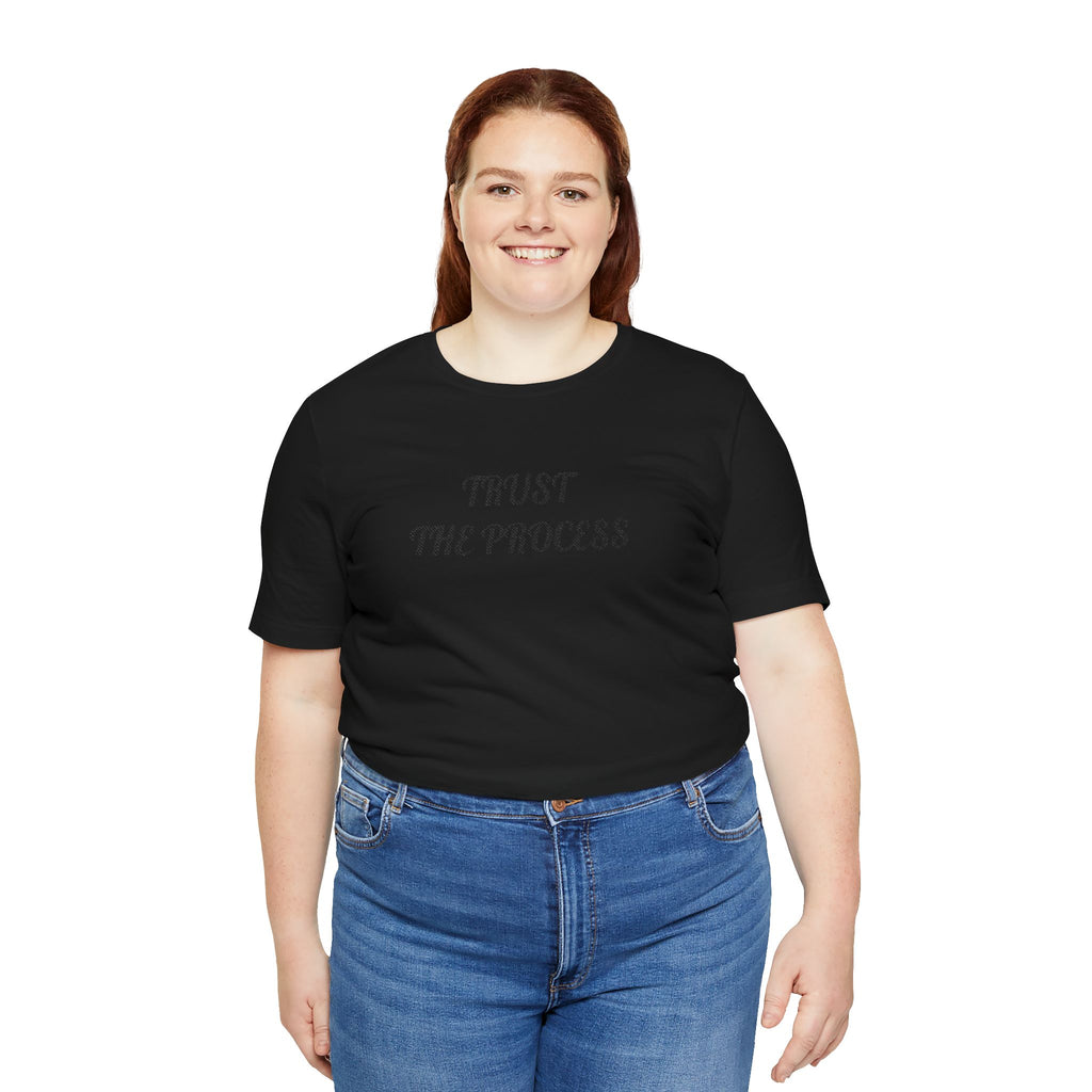 Trust the Process Tee — Inspirational Motivational White T‑Shirt