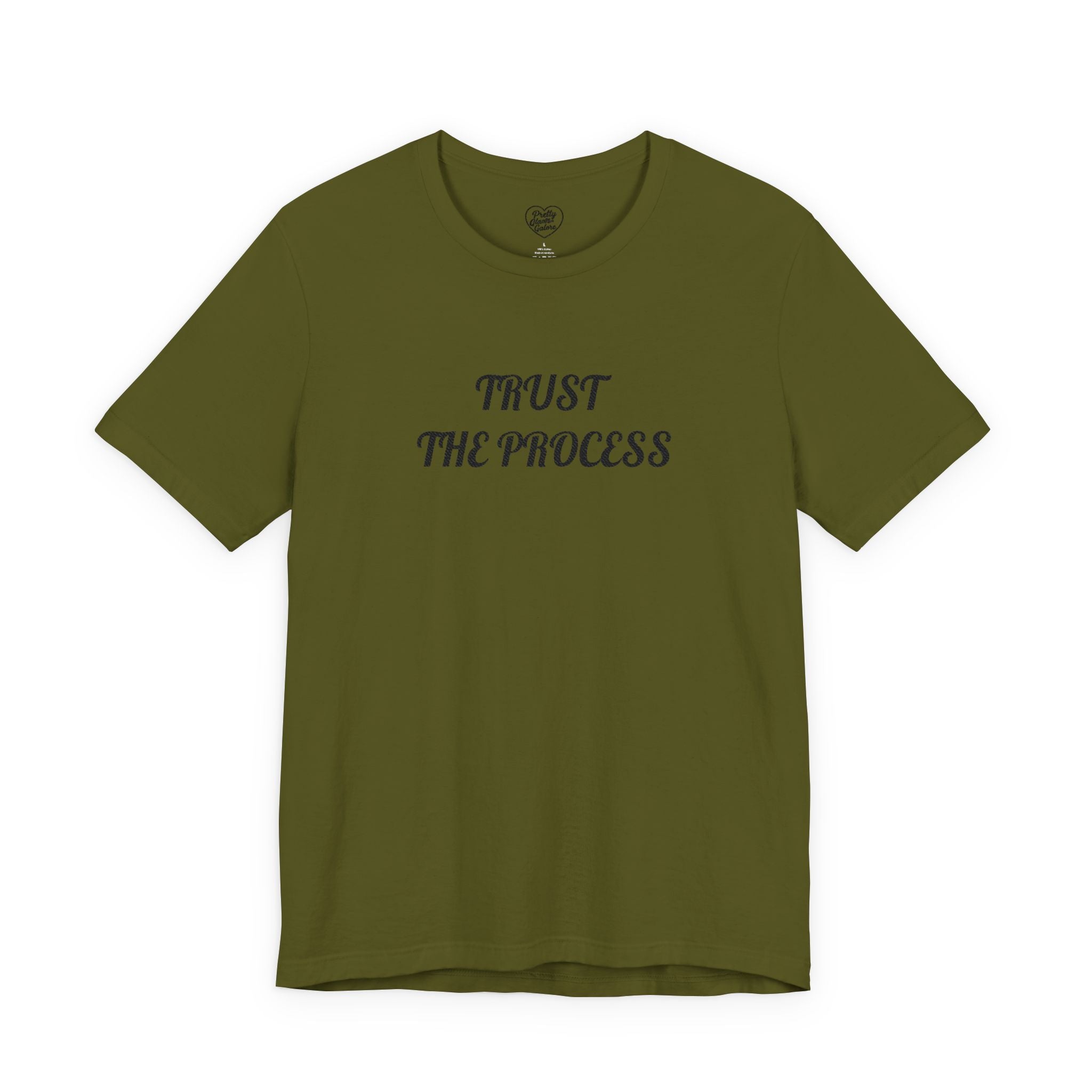 Trust the Process Tee — Inspirational Motivational White T‑Shirt