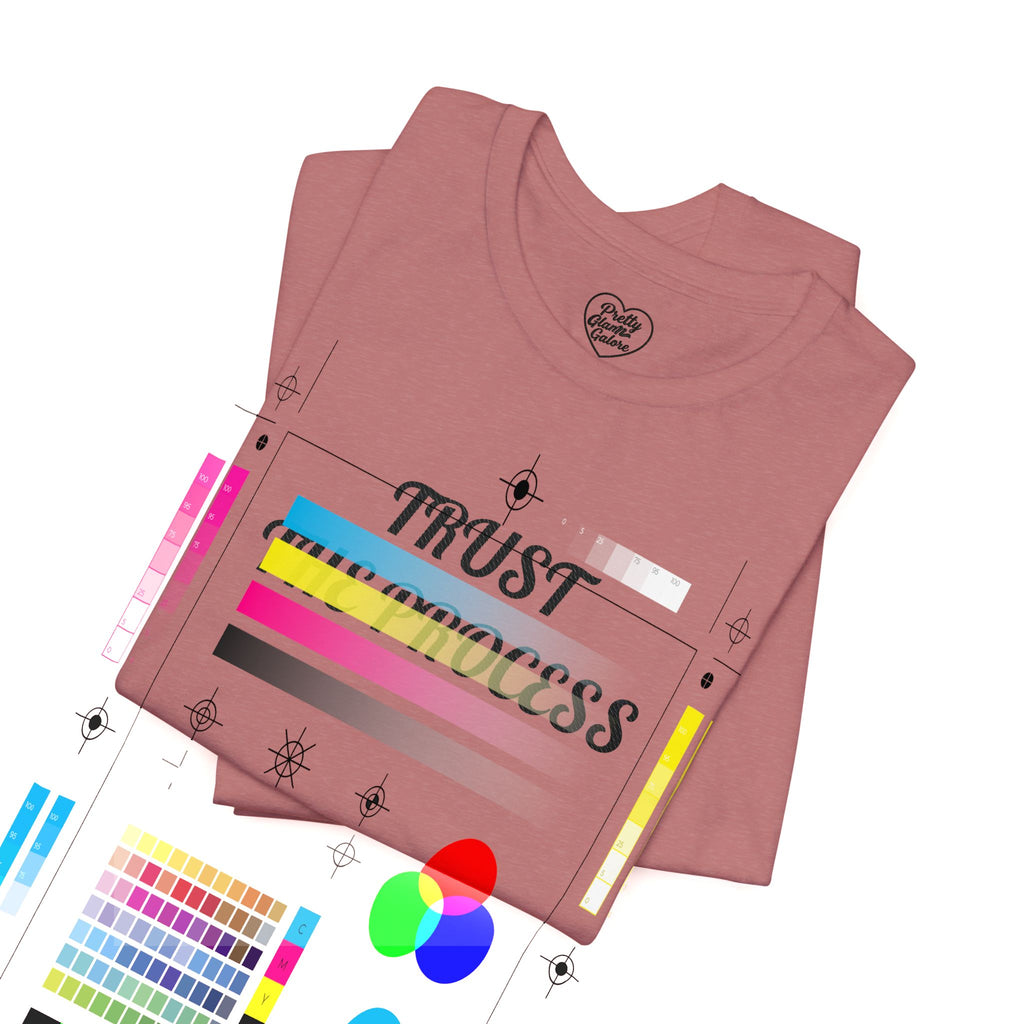 Trust the Process Tee — Inspirational Motivational White T‑Shirt