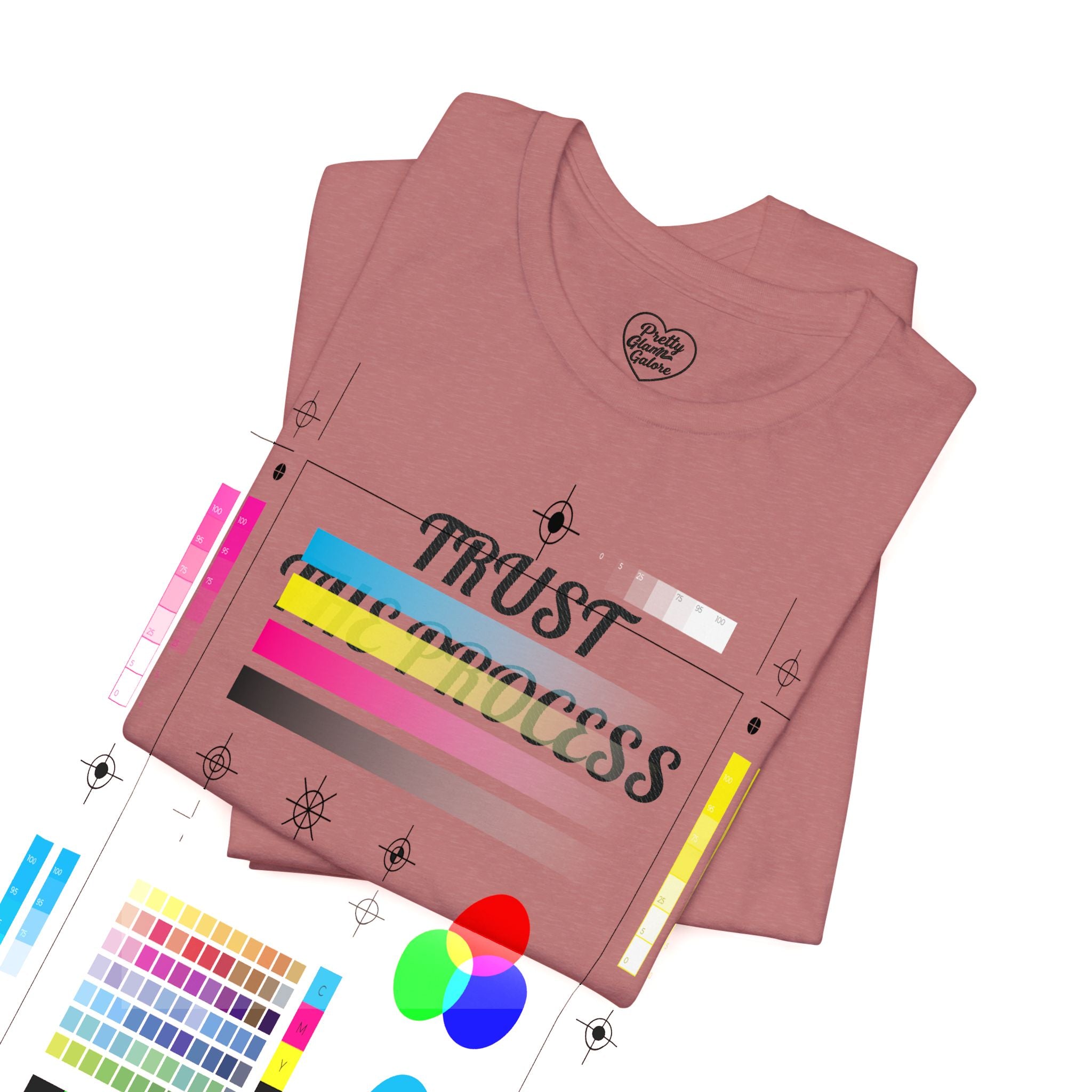 Trust the Process Tee — Inspirational Motivational White T‑Shirt