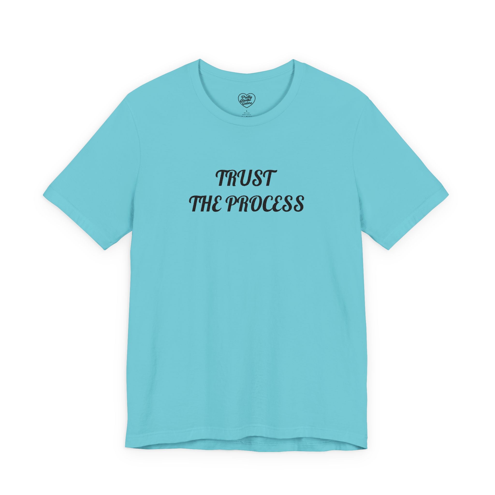 Trust the Process Tee — Inspirational Motivational White T‑Shirt