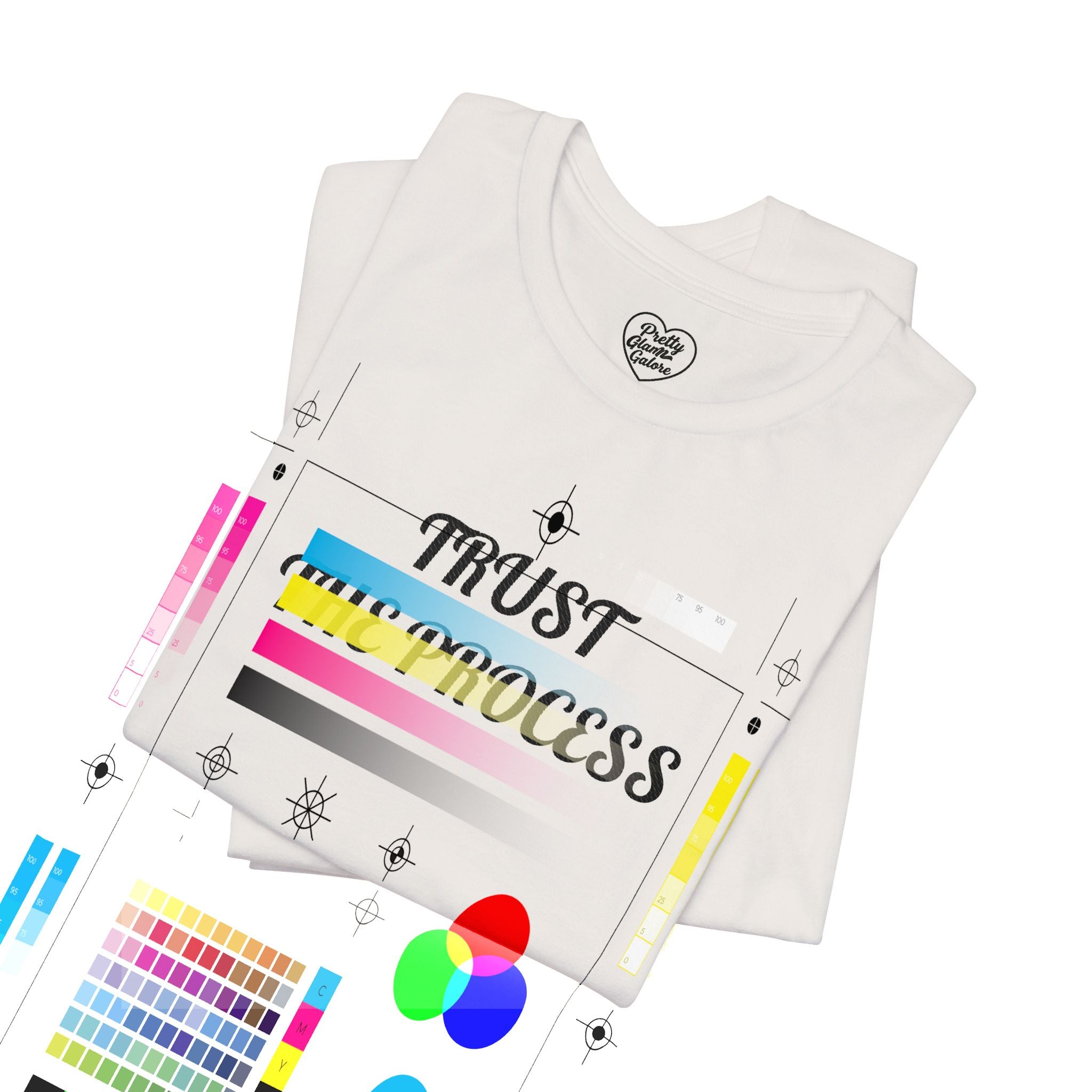 Trust the Process Tee — Inspirational Motivational White T‑Shirt
