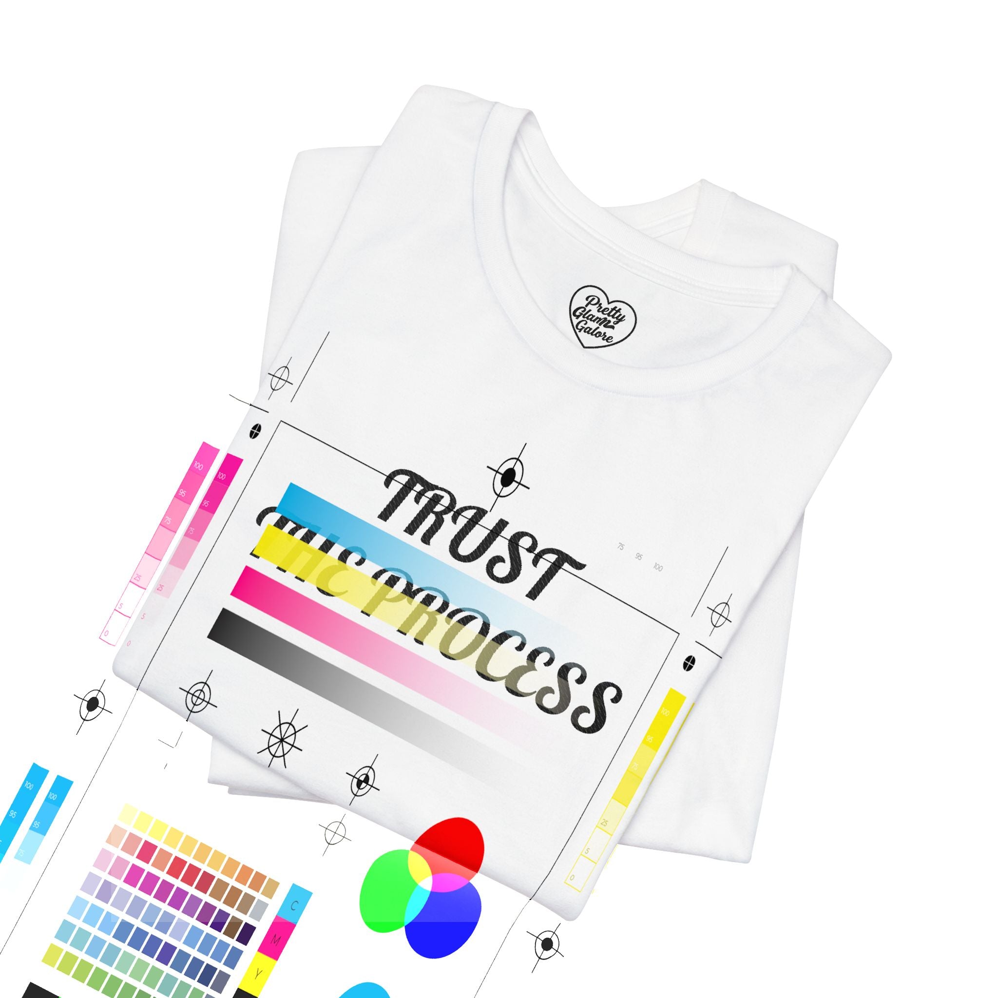 Trust the Process Tee — Inspirational Motivational White T‑Shirt